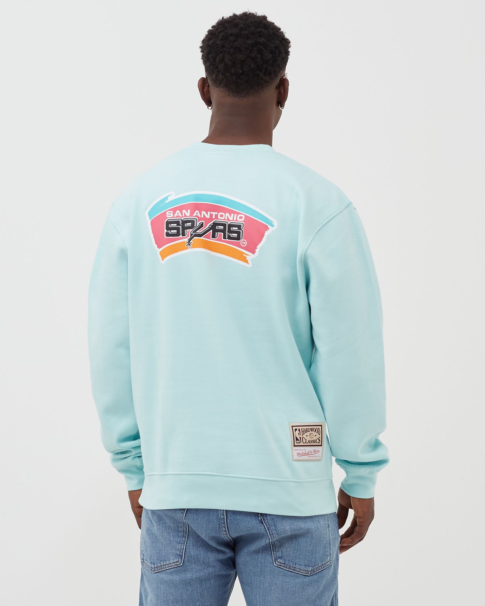 NBA WARM UP PASTEL San Antonio Spurs SWEATSHIRT