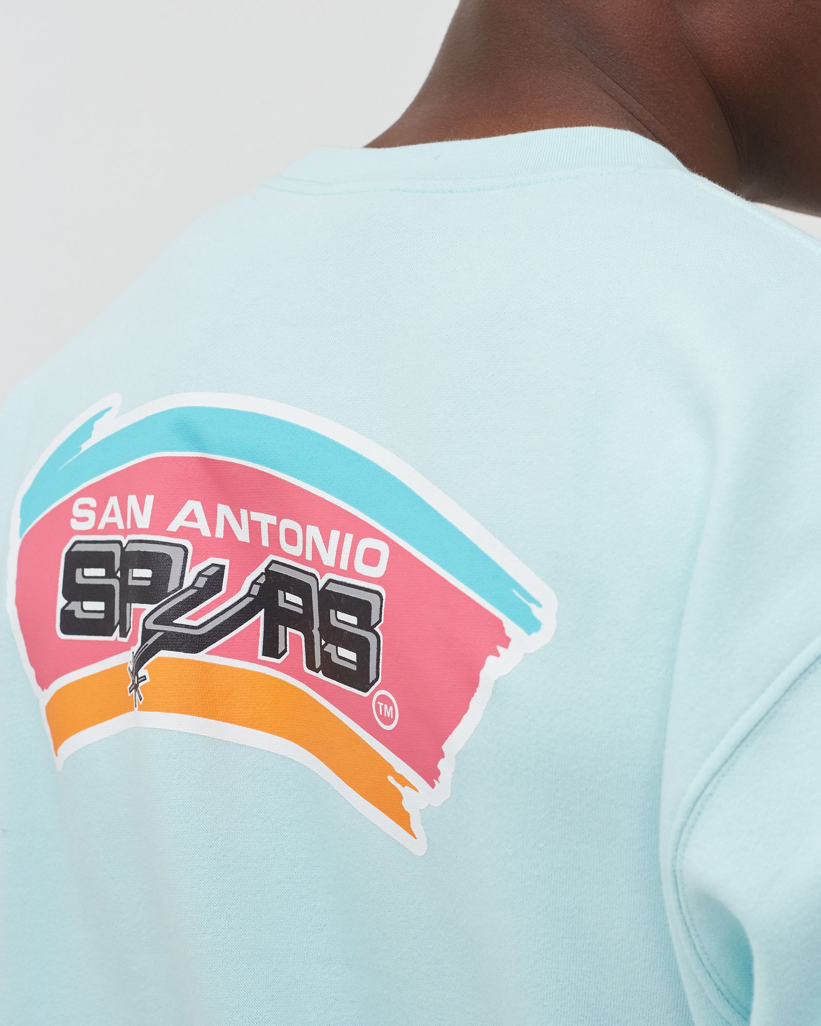 NBA WARM UP PASTEL San Antonio Spurs SWEATSHIRT