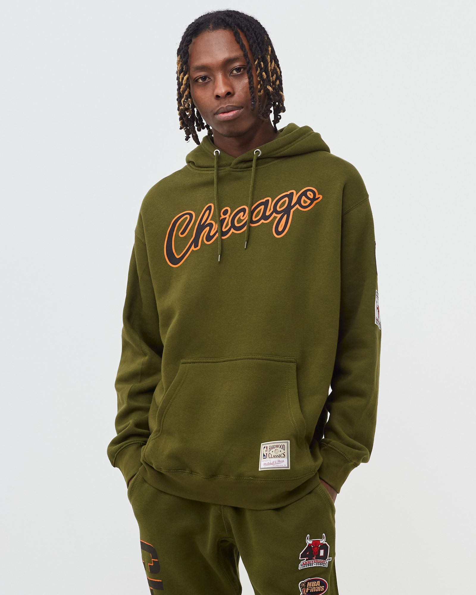 CHICAGO BULLS - SCRIPT FLIGHT HOODY