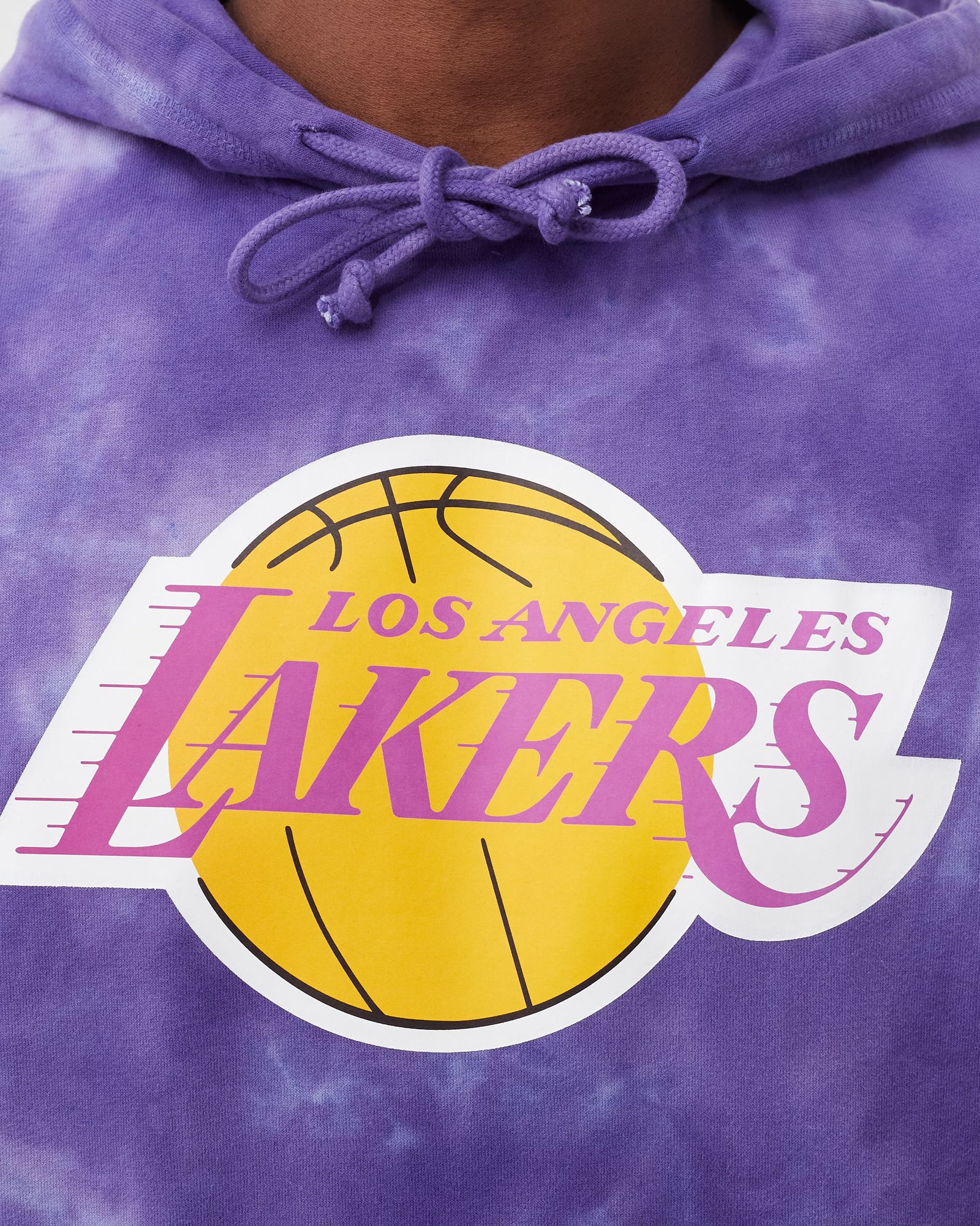 LA LAKERS TIE DYE HOODIE