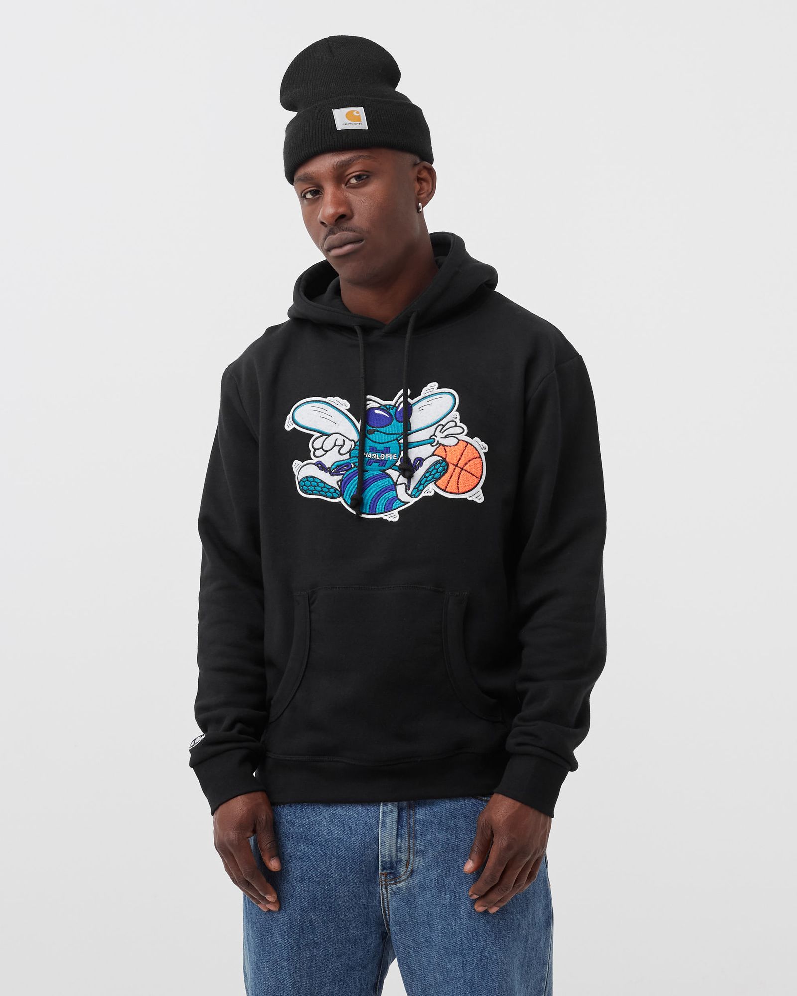 CHARLOTTE HORNETS CHENILLE LOGO HOODIE