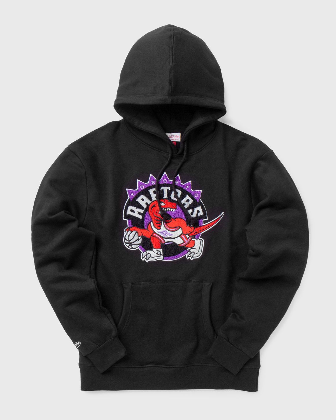 Mitchell Ness TORONTO RAPTORS CHENILLE LOGO HOODIE Black BSTN Store