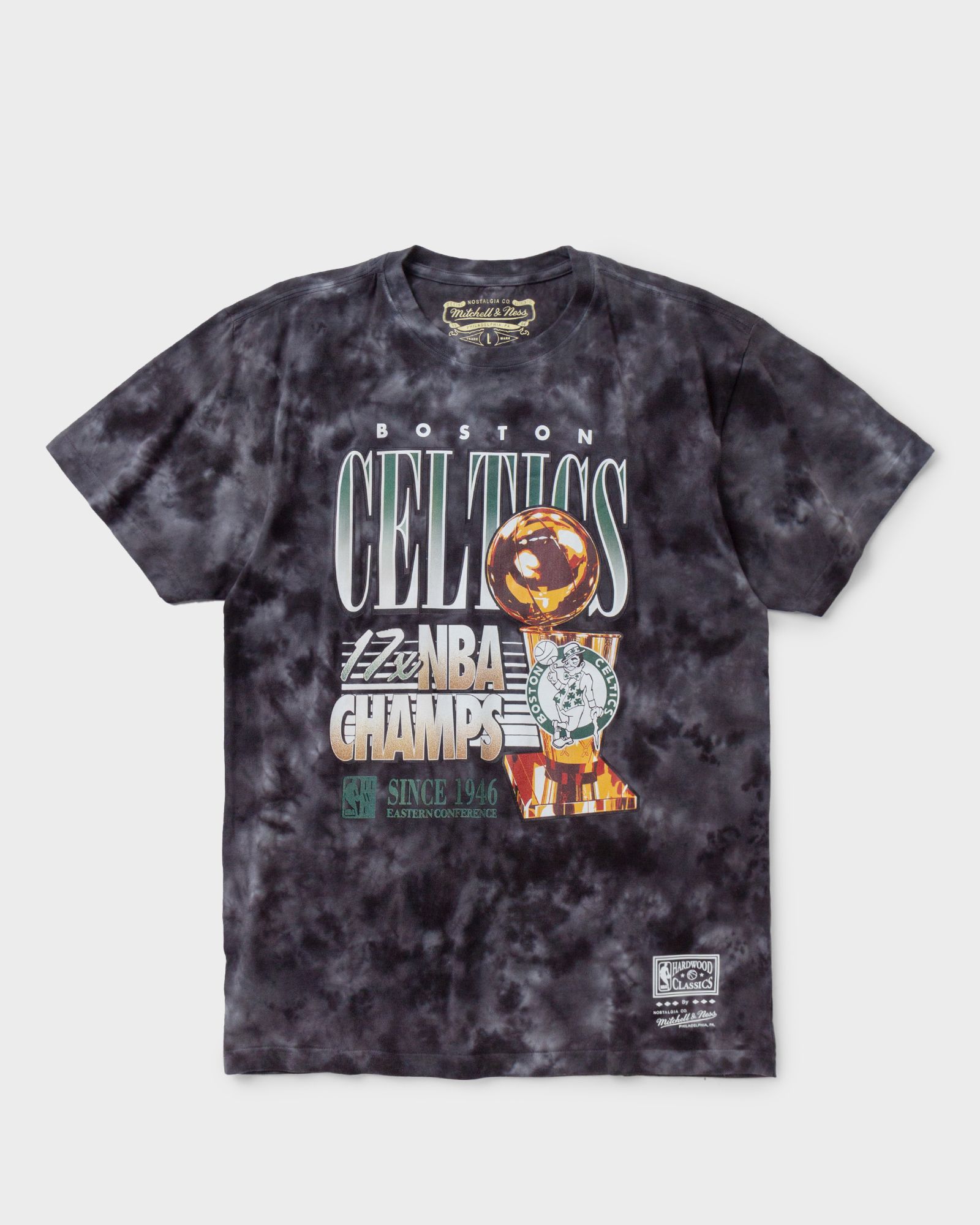 BOSTON CELTICS CHAMPIONS TIE DYE TEE