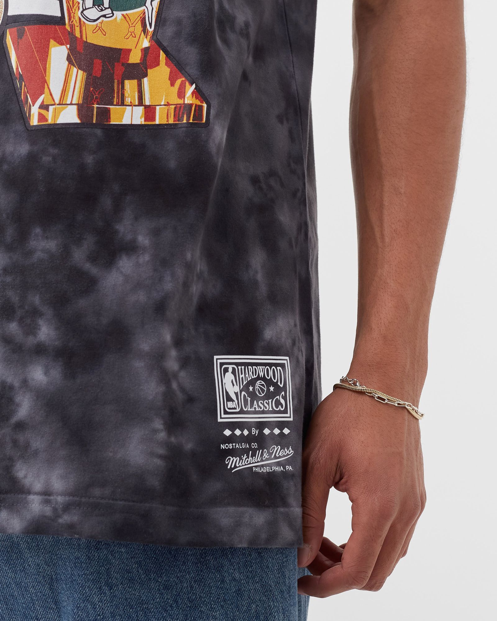 BOSTON CELTICS CHAMPIONS TIE DYE TEE