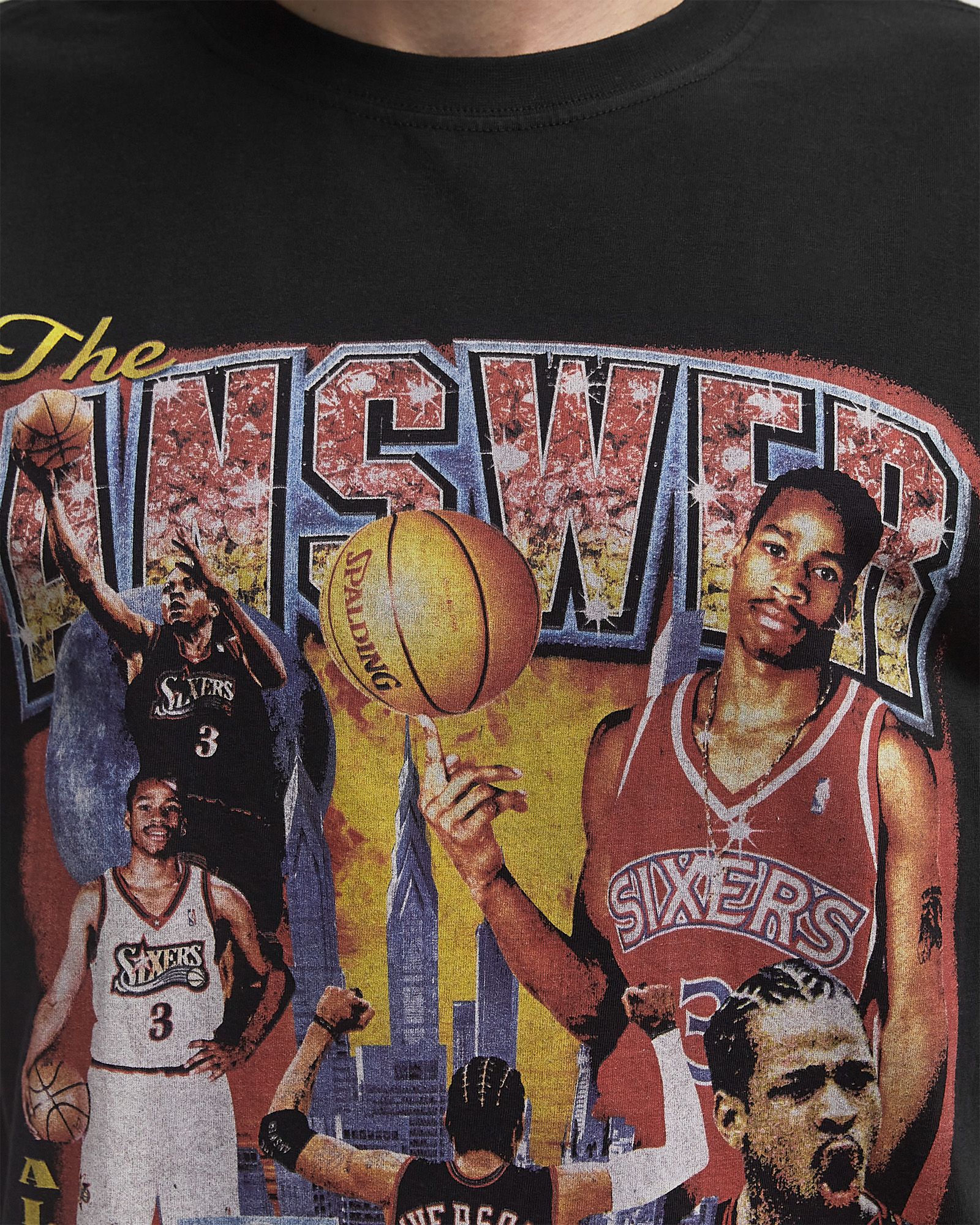 NBA BOOTLEG TEE PHILADELPHIA 76ERS ALLEN IVERSON