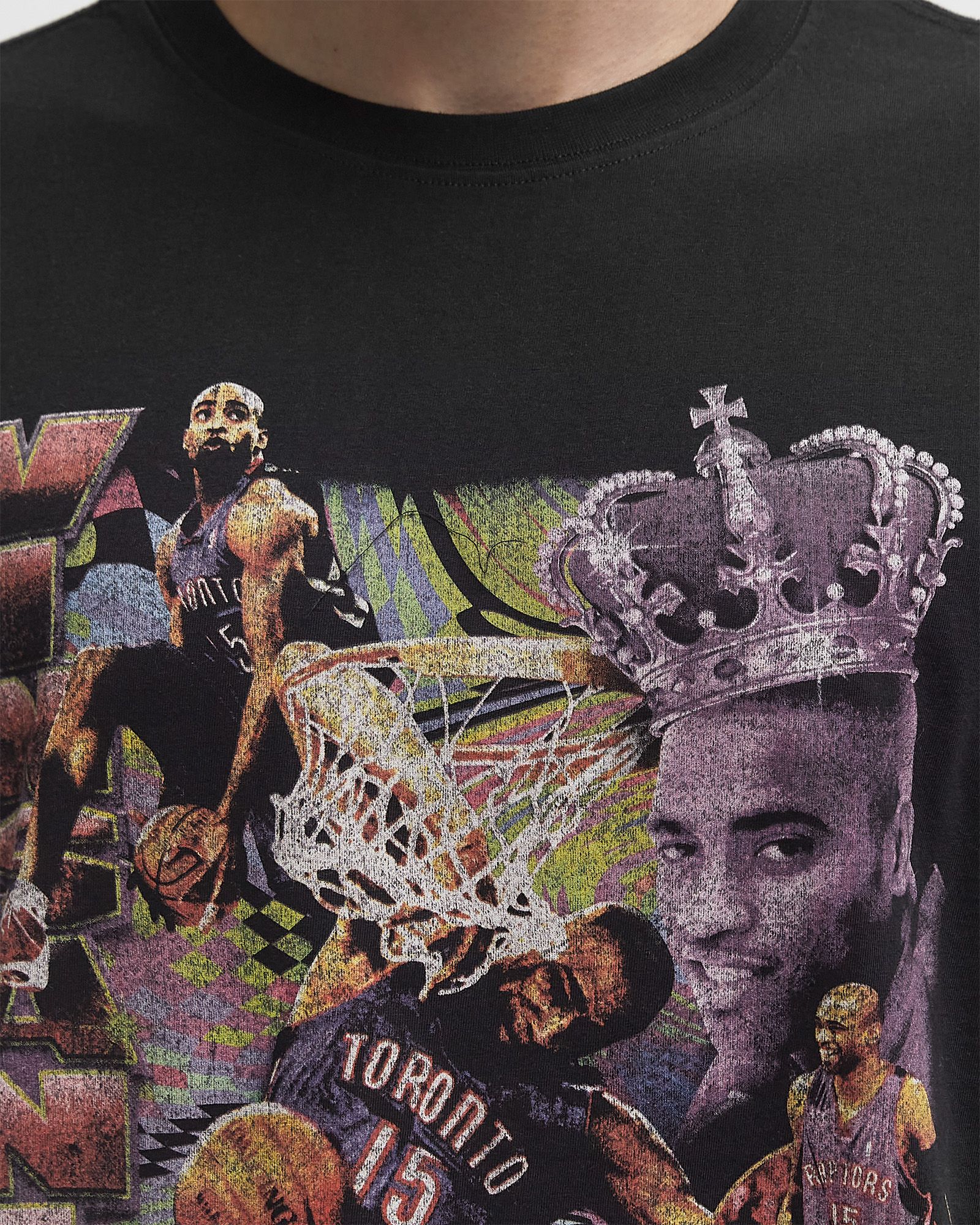 NBA BOOTLEG TEE TORONTO RAPTORS VINCE CARTER