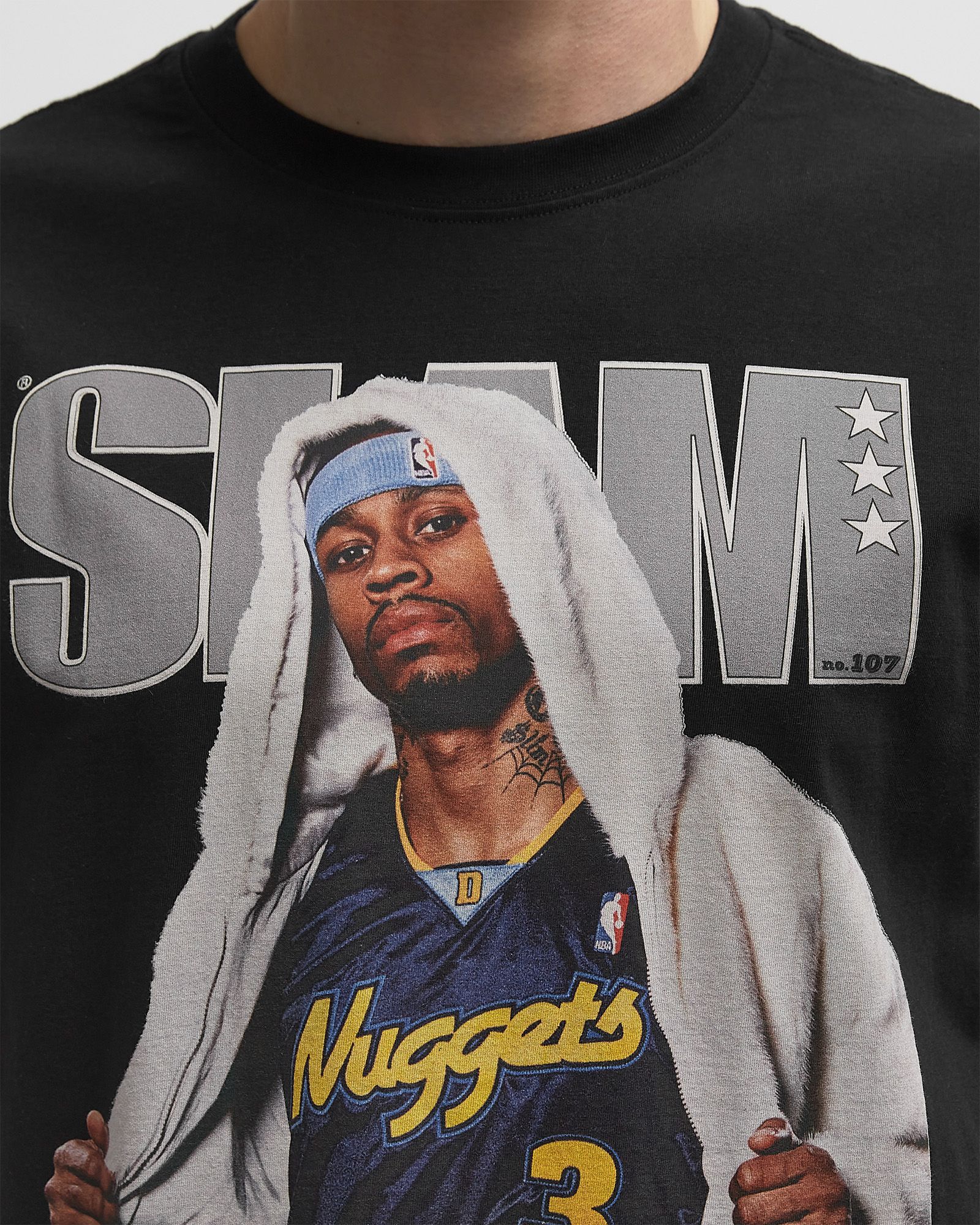 NBA SLAM TEE DENVER NUGGETS ALLEN IVERSON
