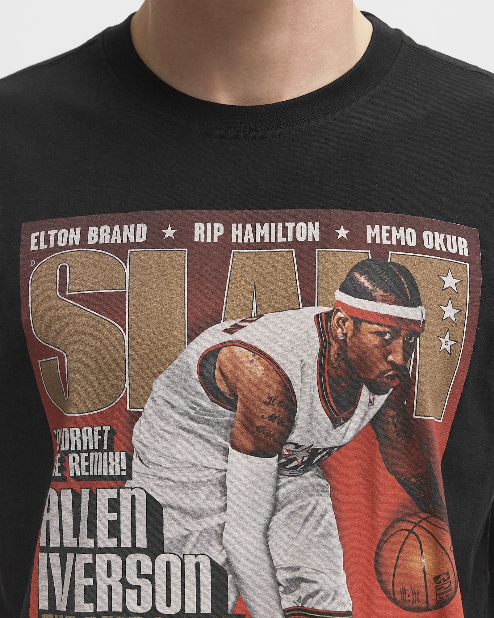 NBA SLAM TEE PHILADELPHIA 76ERS ALLEN IVERSON