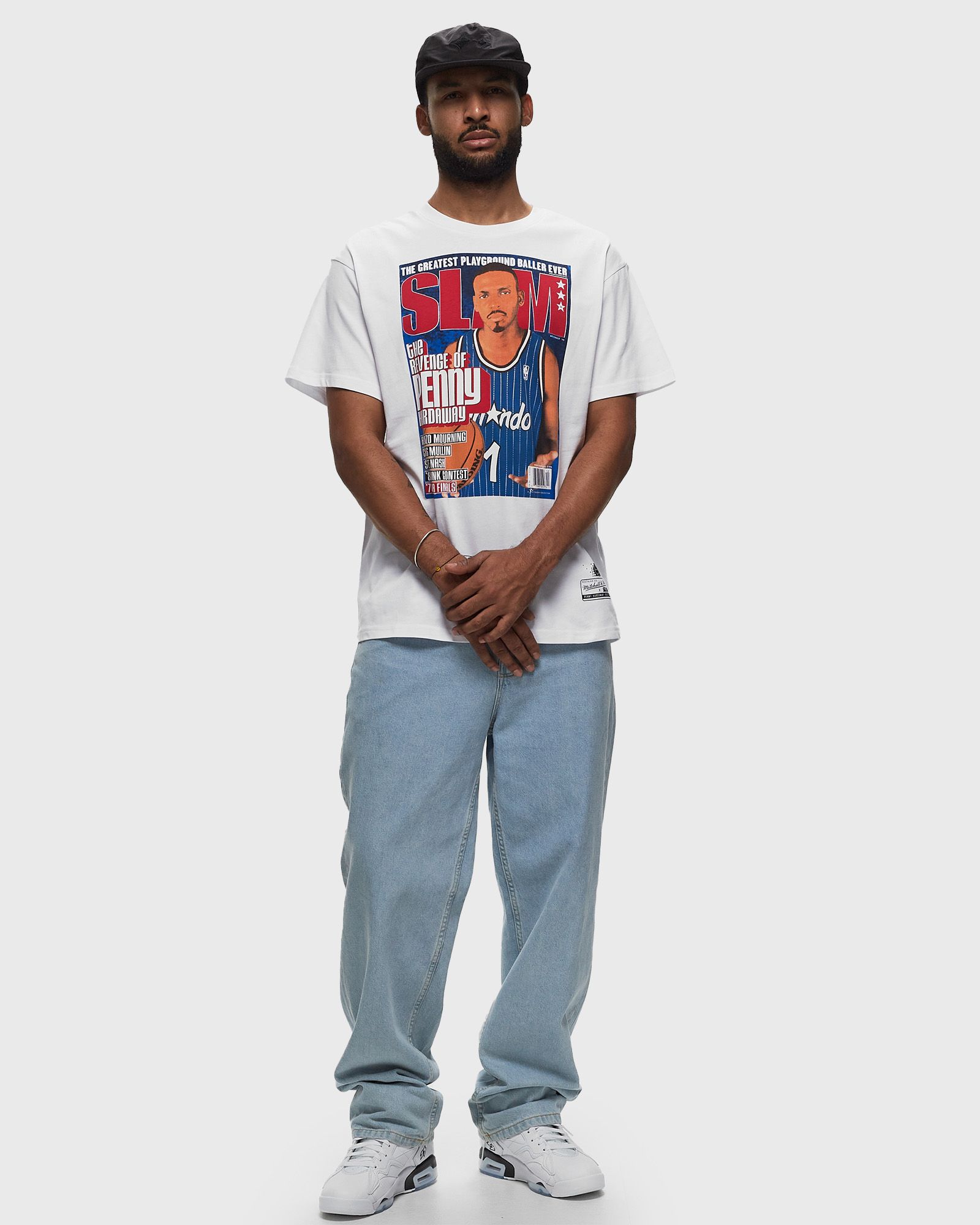 NBA Slam Cover Tee Hardaway Magics