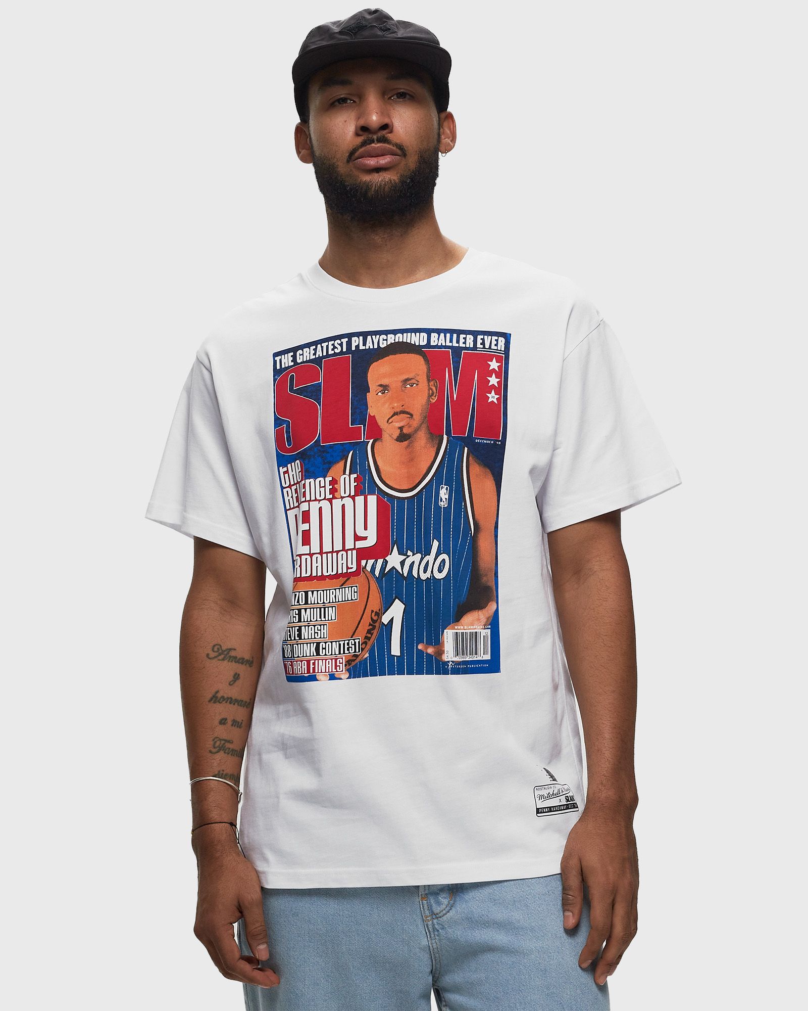 NBA Slam Cover Tee Hardaway Magics