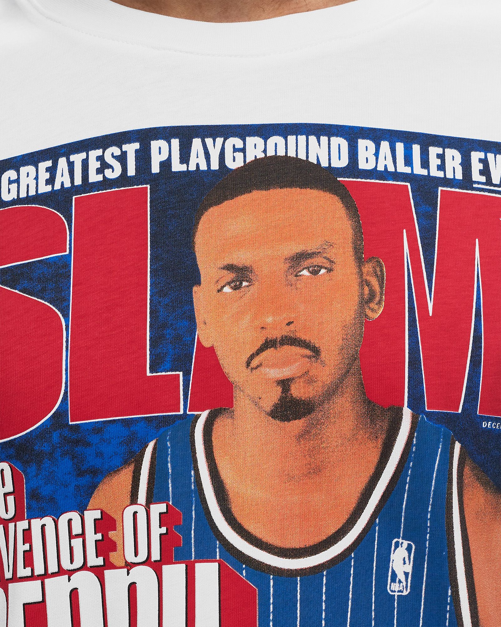 NBA Slam Cover Tee Hardaway Magics