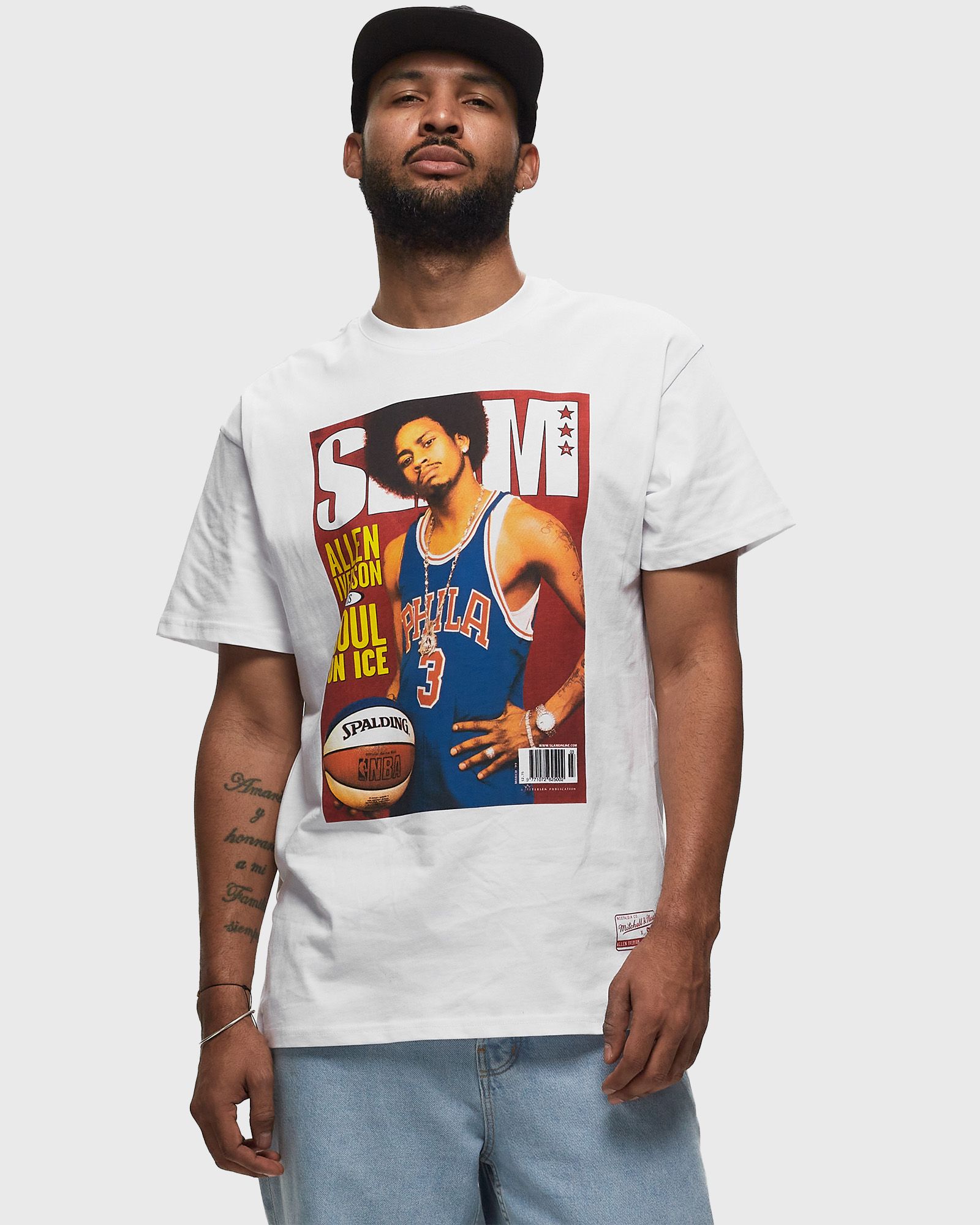 NBA Slam Cover Tee Allen Iverson 76ers