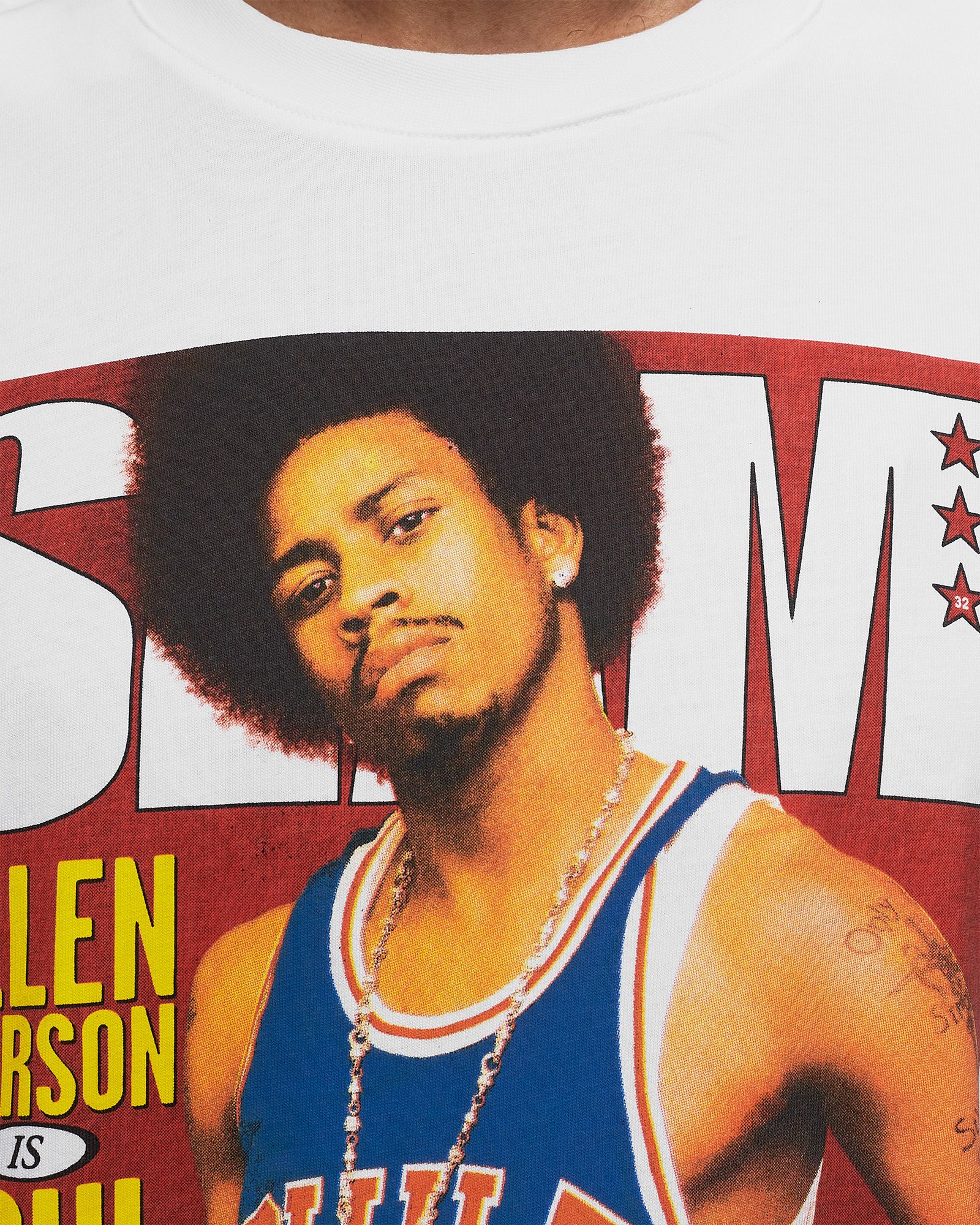 NBA Slam Cover Tee Allen Iverson 76ers
