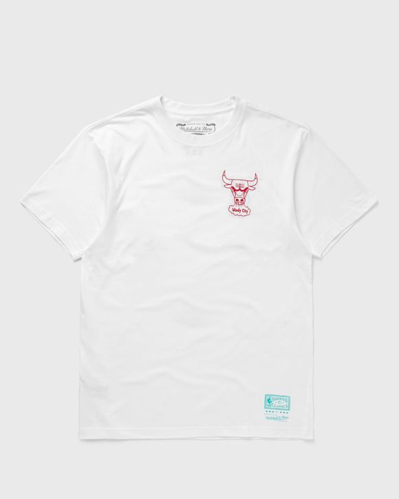 Nike Men's Chicago Bulls 2023 Logo Short Sleeve Tee, Cream, Size: Large, Cotton