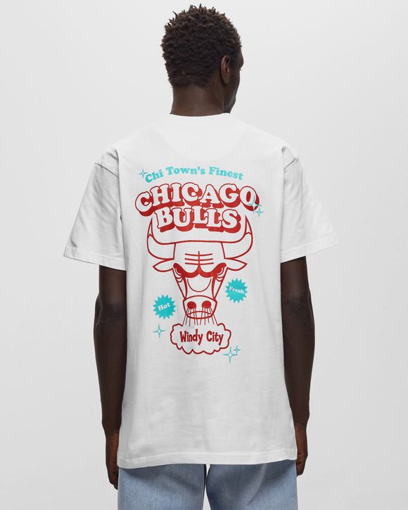 Mitchell & Ness NBA Chicago Bulls T-Shirt Men's Black Sportswear  Casual Tee Top