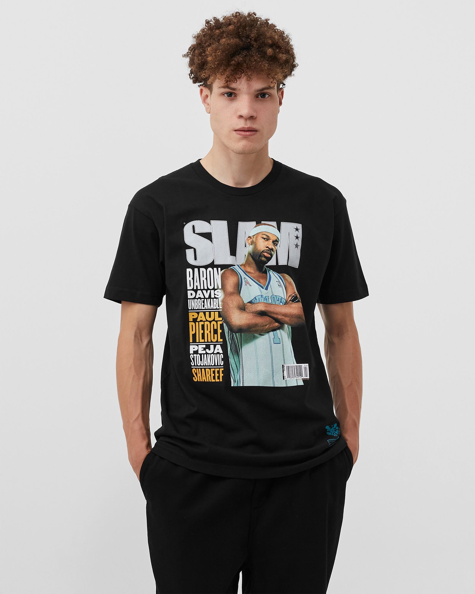 NBA SLAM COVERS HORNETS BARON DAVIS