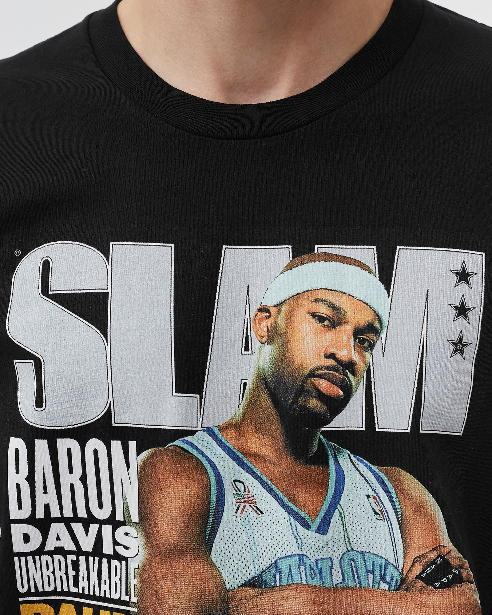 NBA SLAM COVERS HORNETS BARON DAVIS