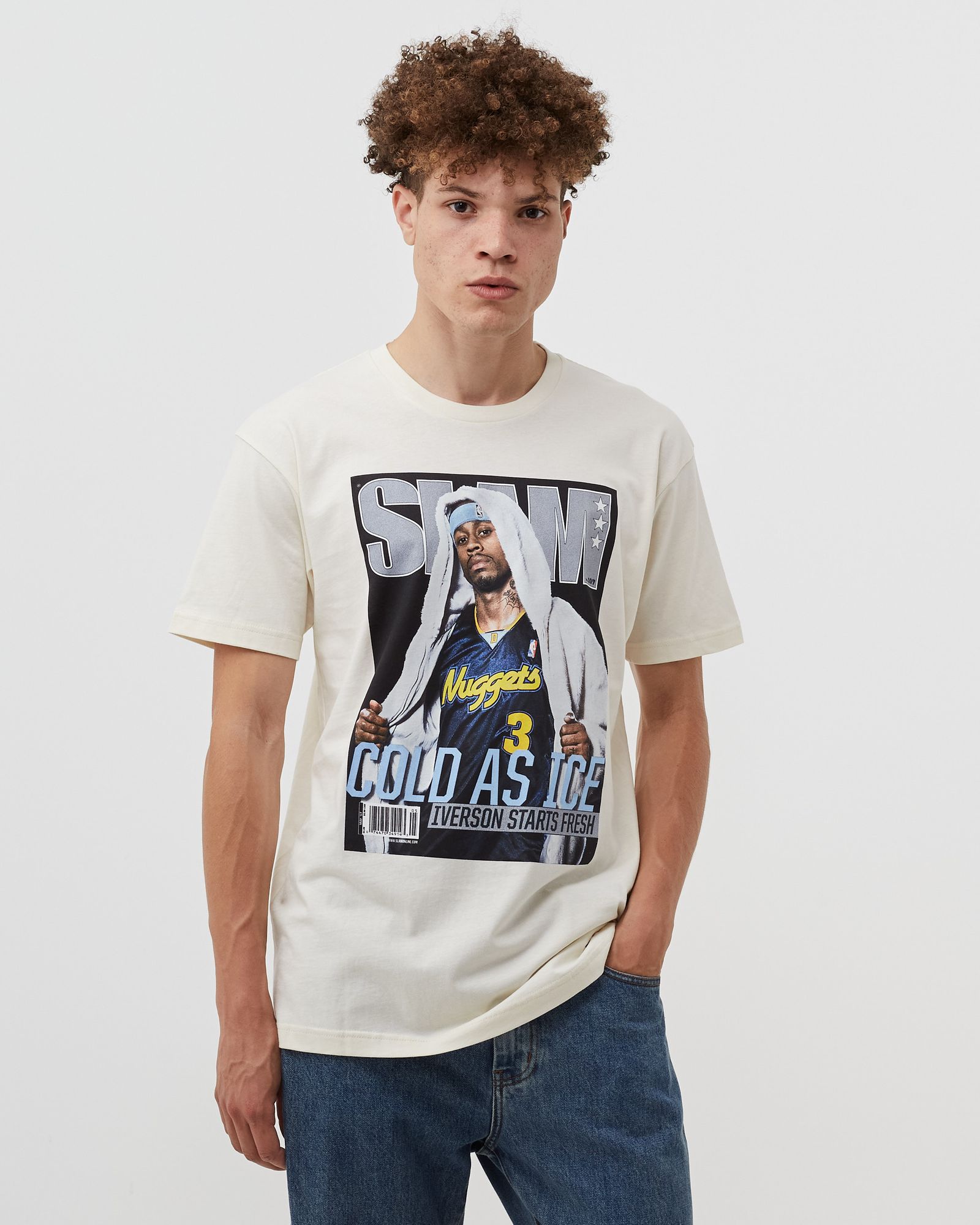 NBA SLAM COVERS NUGGETS ALLEN IVERSON