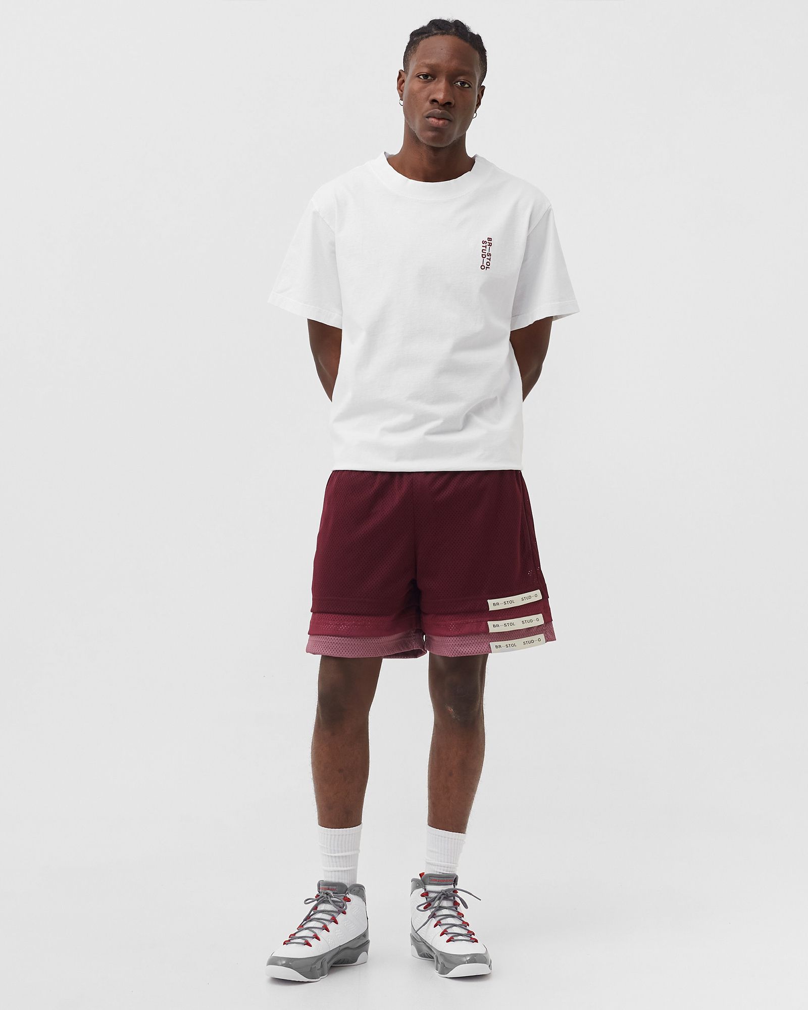 TRIPLE HEM SHORTS  - GRADIENT
