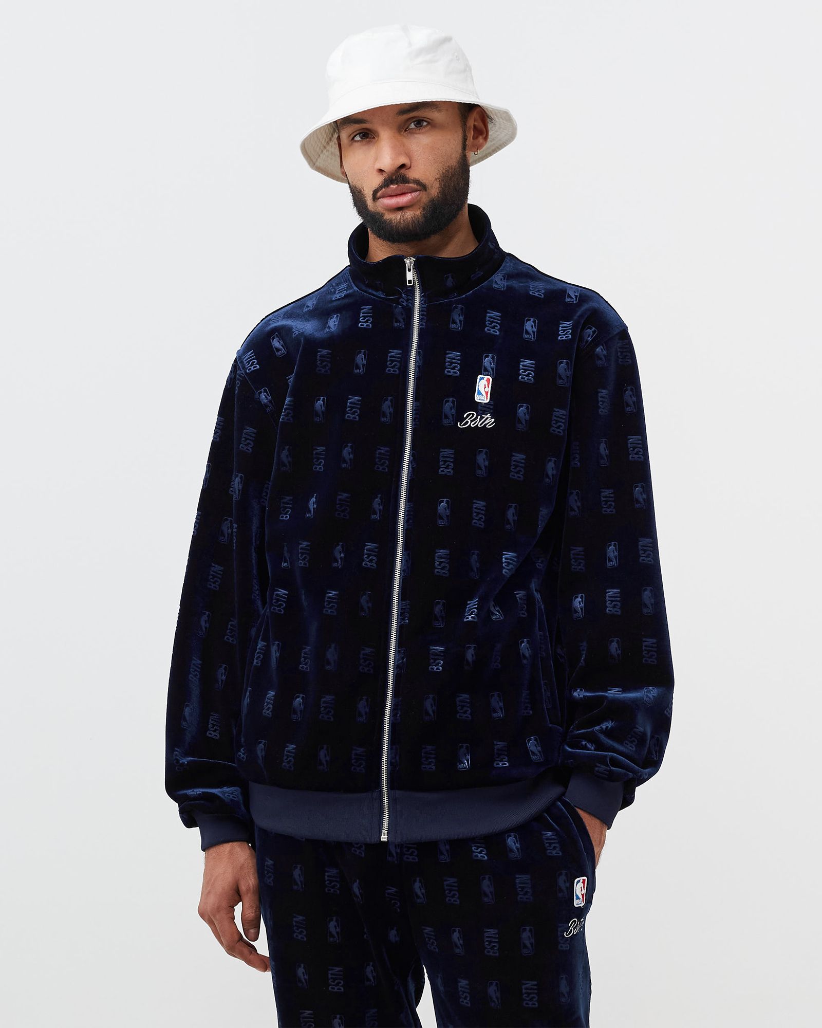 BSTN & NBA Velour Track Top