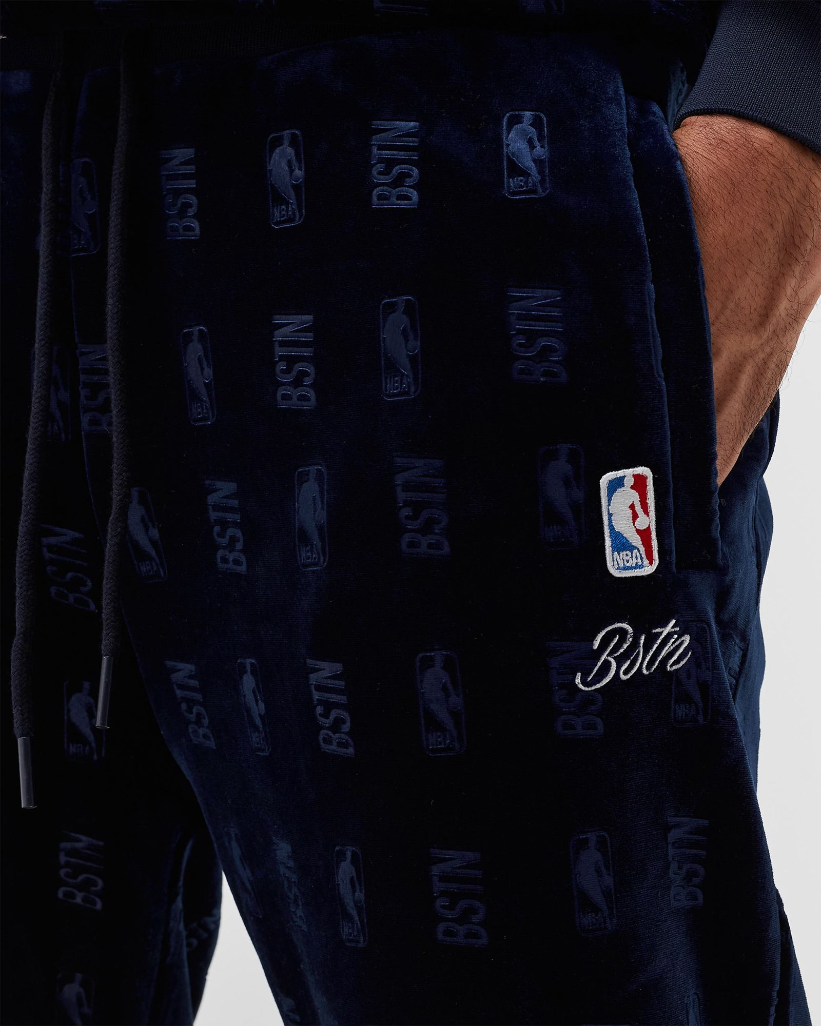 BSTN & NBA Velour Track Pants