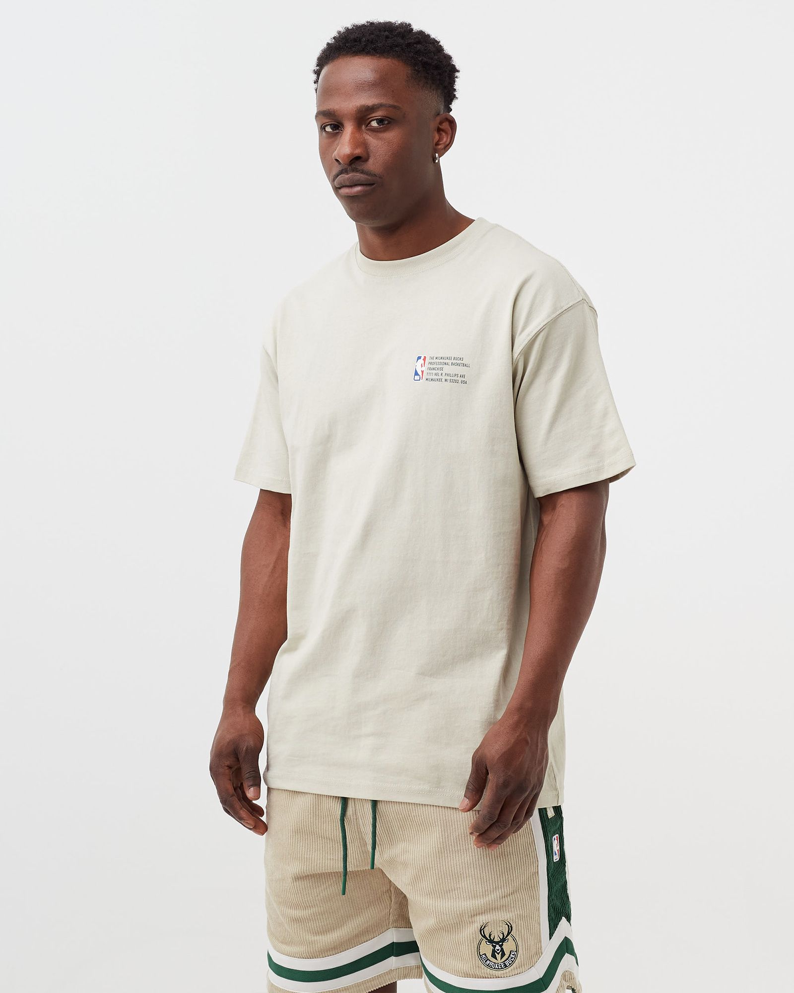 BSTN & NBA Milwaukee Bucks Main Tee