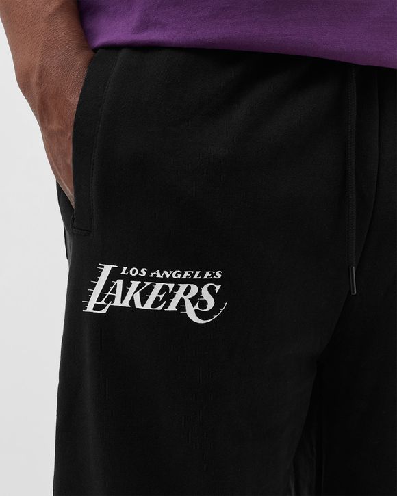 New era Los Angeles Lakers Team Logo Sweat Shorts Black