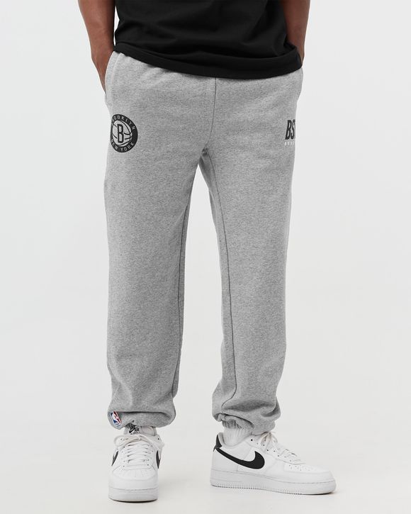 BSTN Brand BSTN & NBA Brooklyn Nets Sweatpants Grey - GREY HEATHER / MC