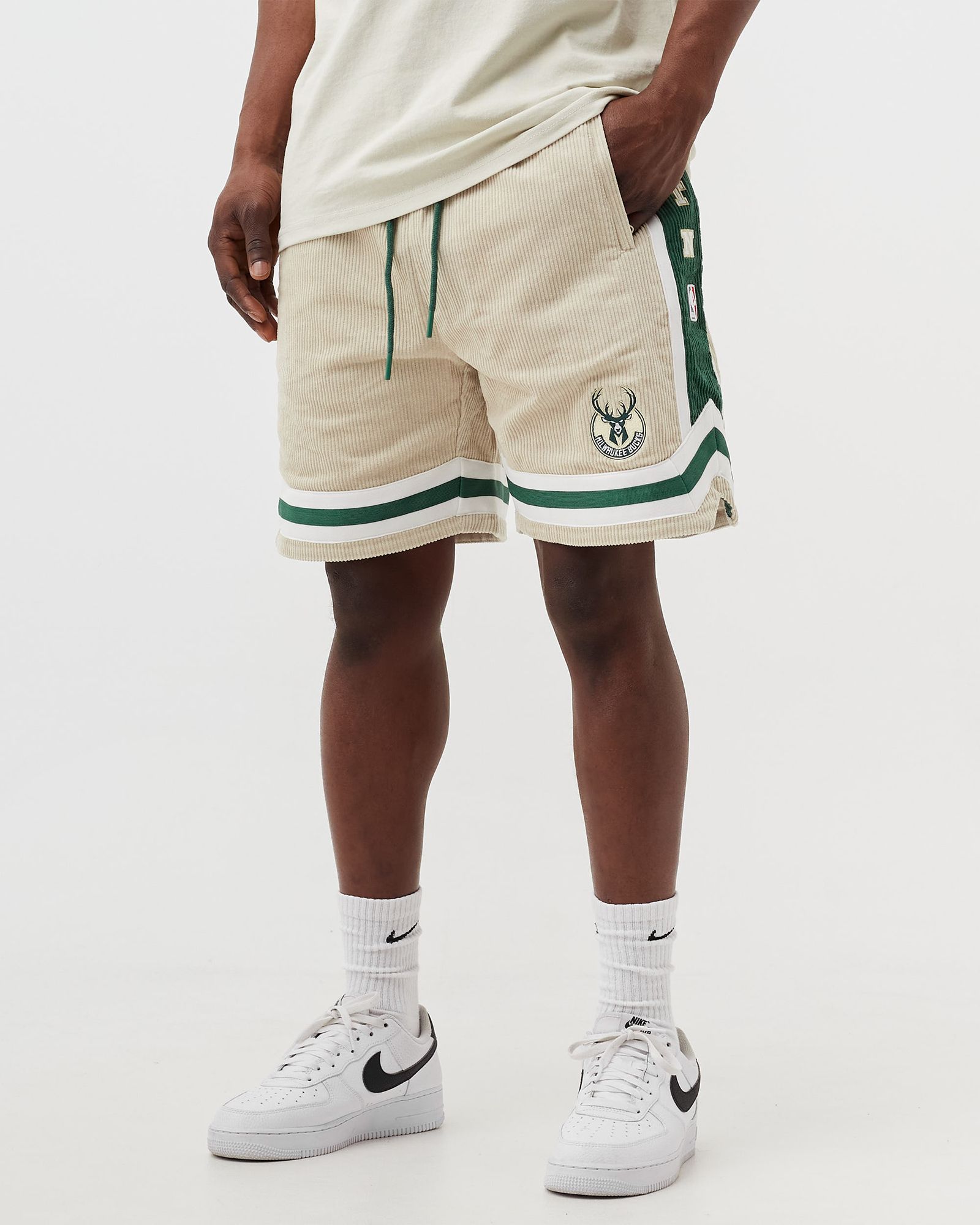 BSTN & NBA Milwaukee Bucks Corduroy Shorts