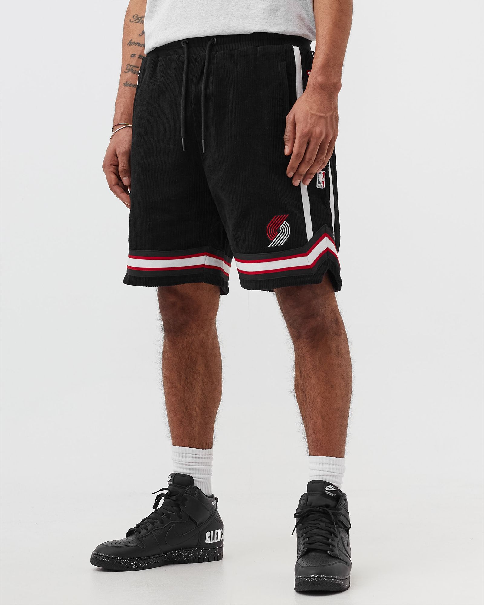 BSTN & NBA Portland Trail Blazers Corduroy Shorts