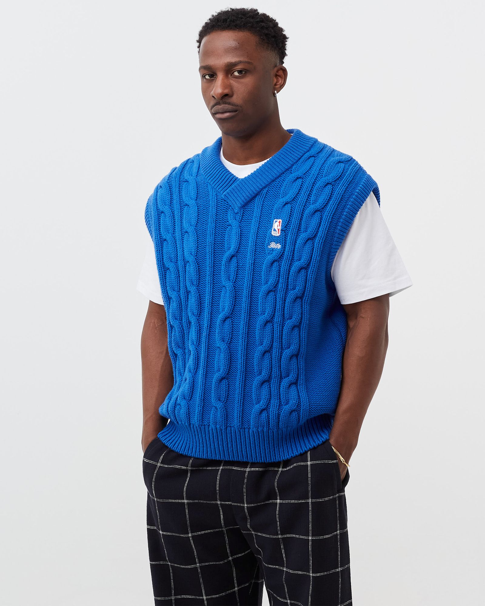 BSTN & NBA Merino Knit Vest