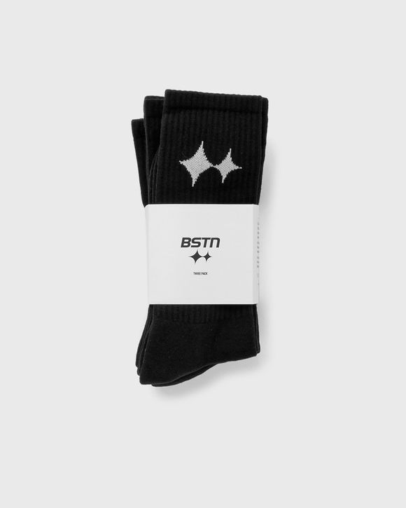 BSTN Cushioned Crew Socks Three Pack 