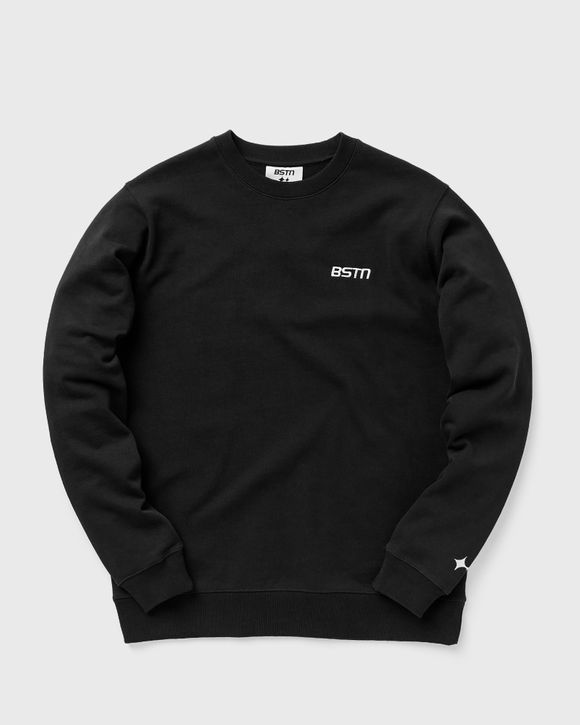 Nike x STUSSY WASHED FLEECE CREW Black | BSTN Store