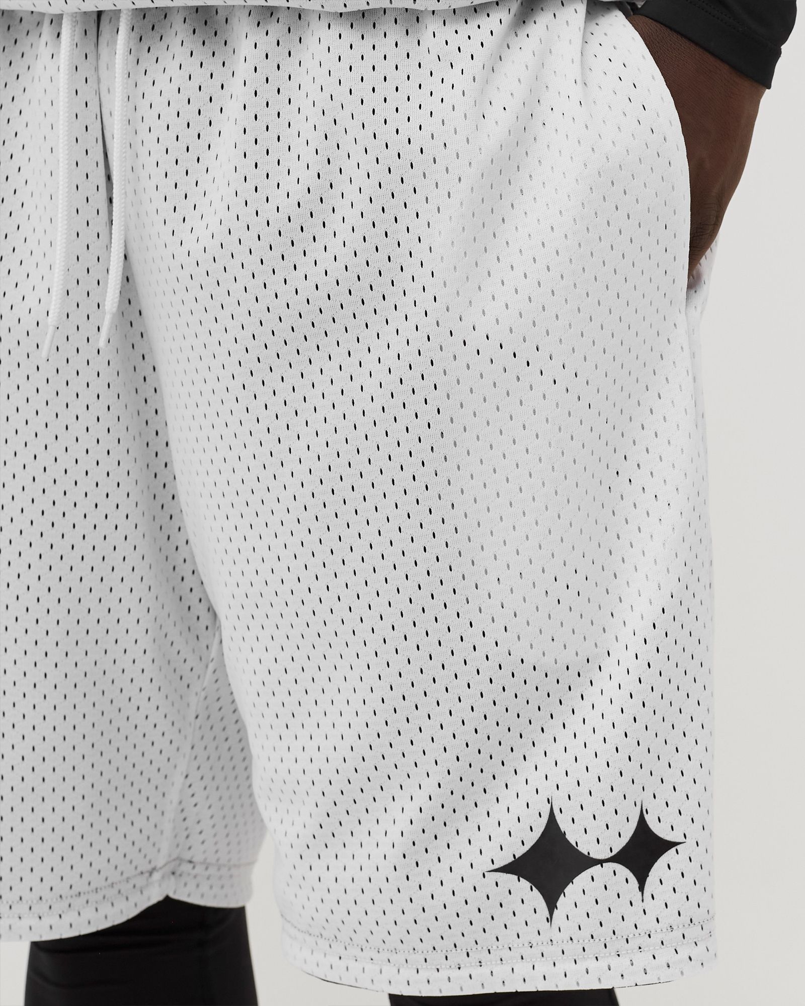 Reversible Mesh Shorts