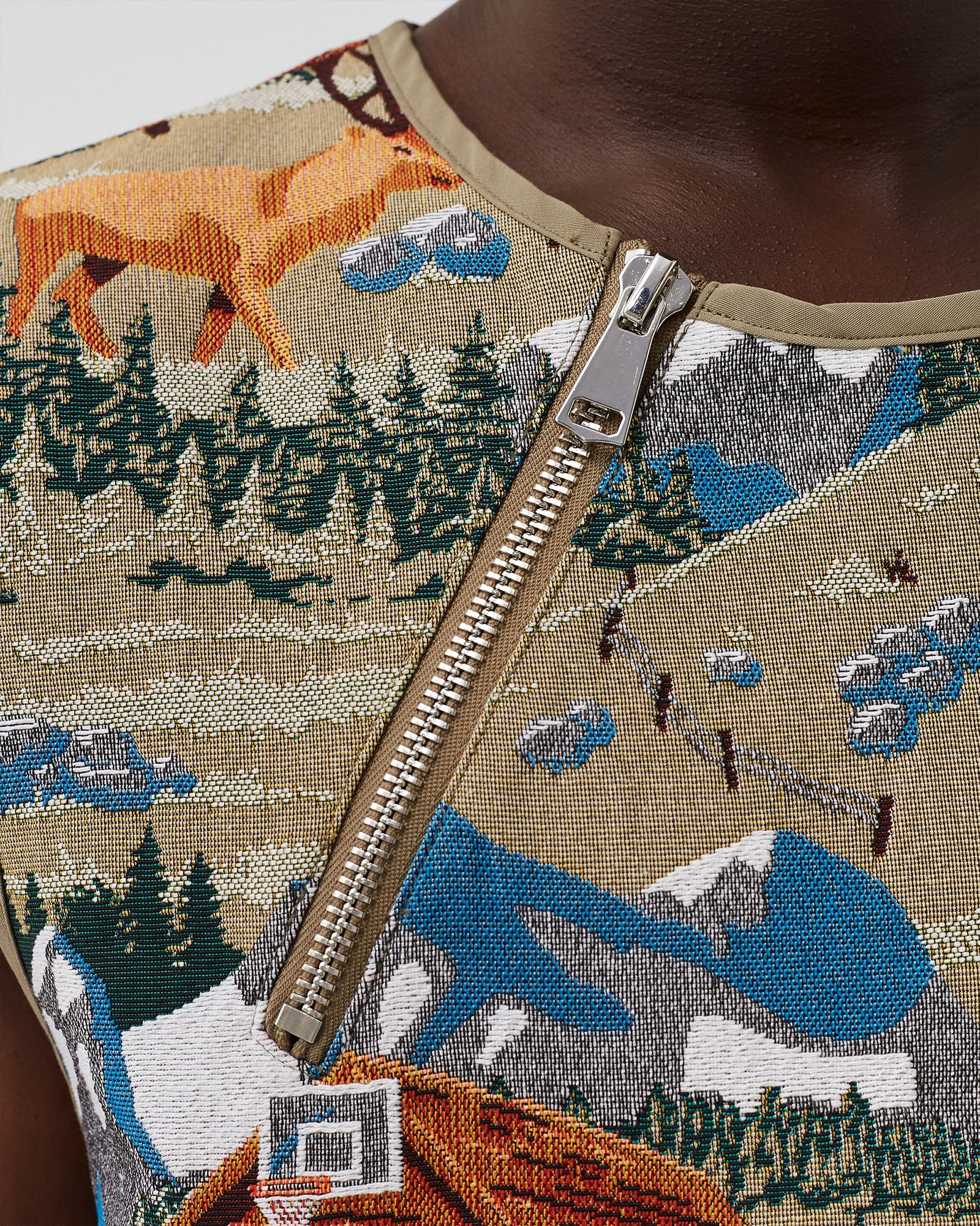 Jacquard Running Vest