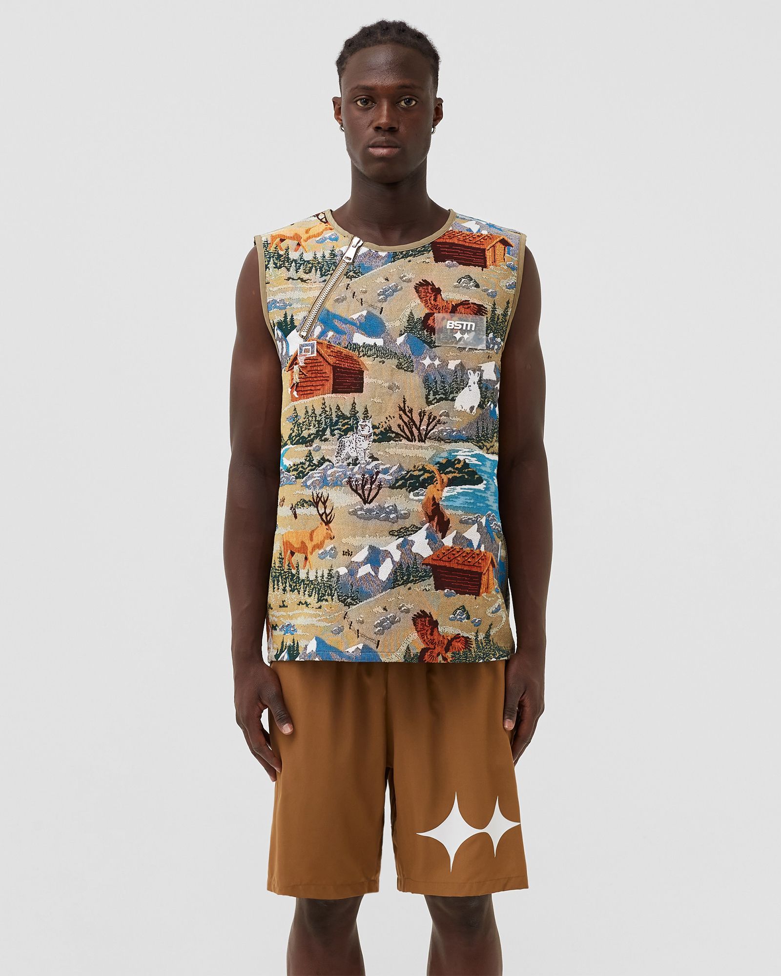 Jacquard Running Vest