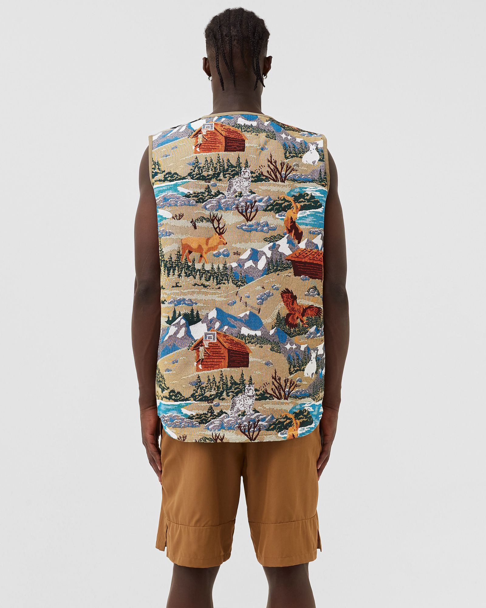 Jacquard Running Vest