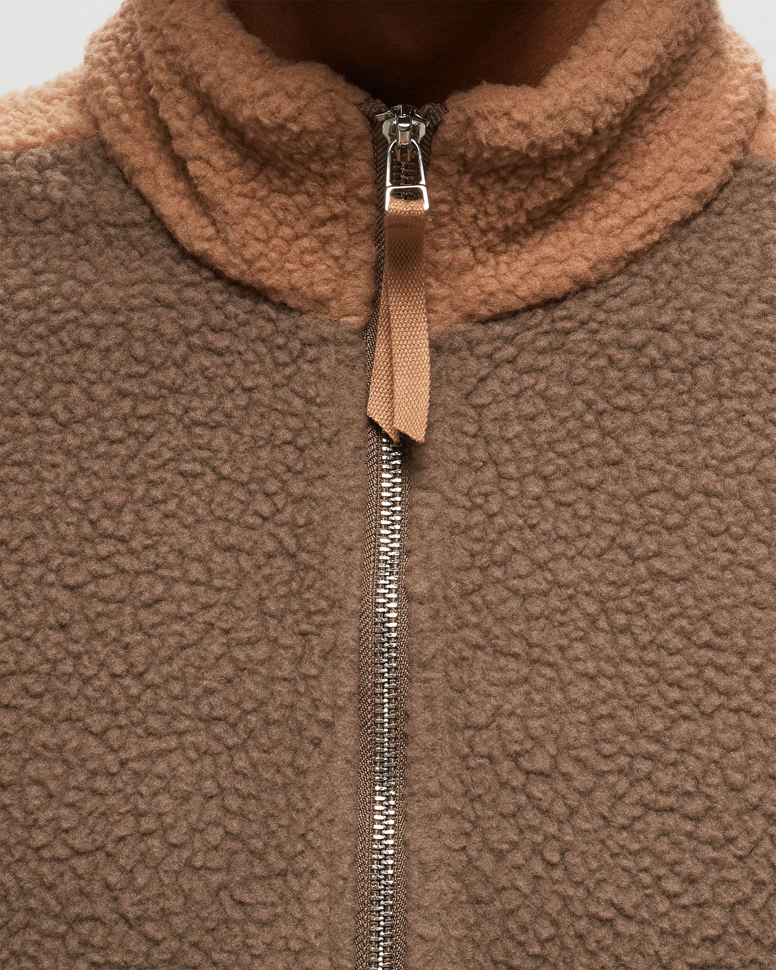 MODERN SHERPA HALF ZIP