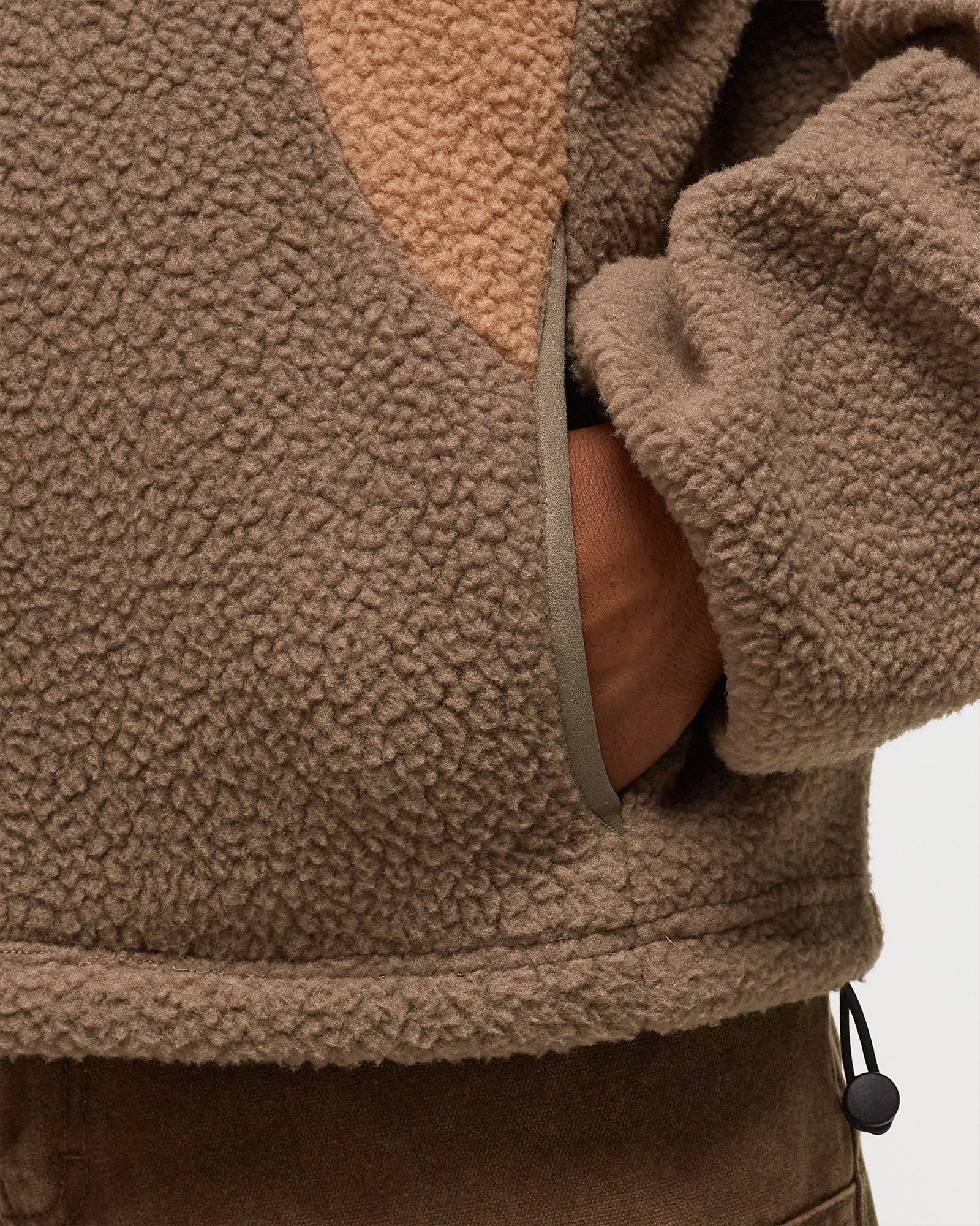 MODERN SHERPA HALF ZIP