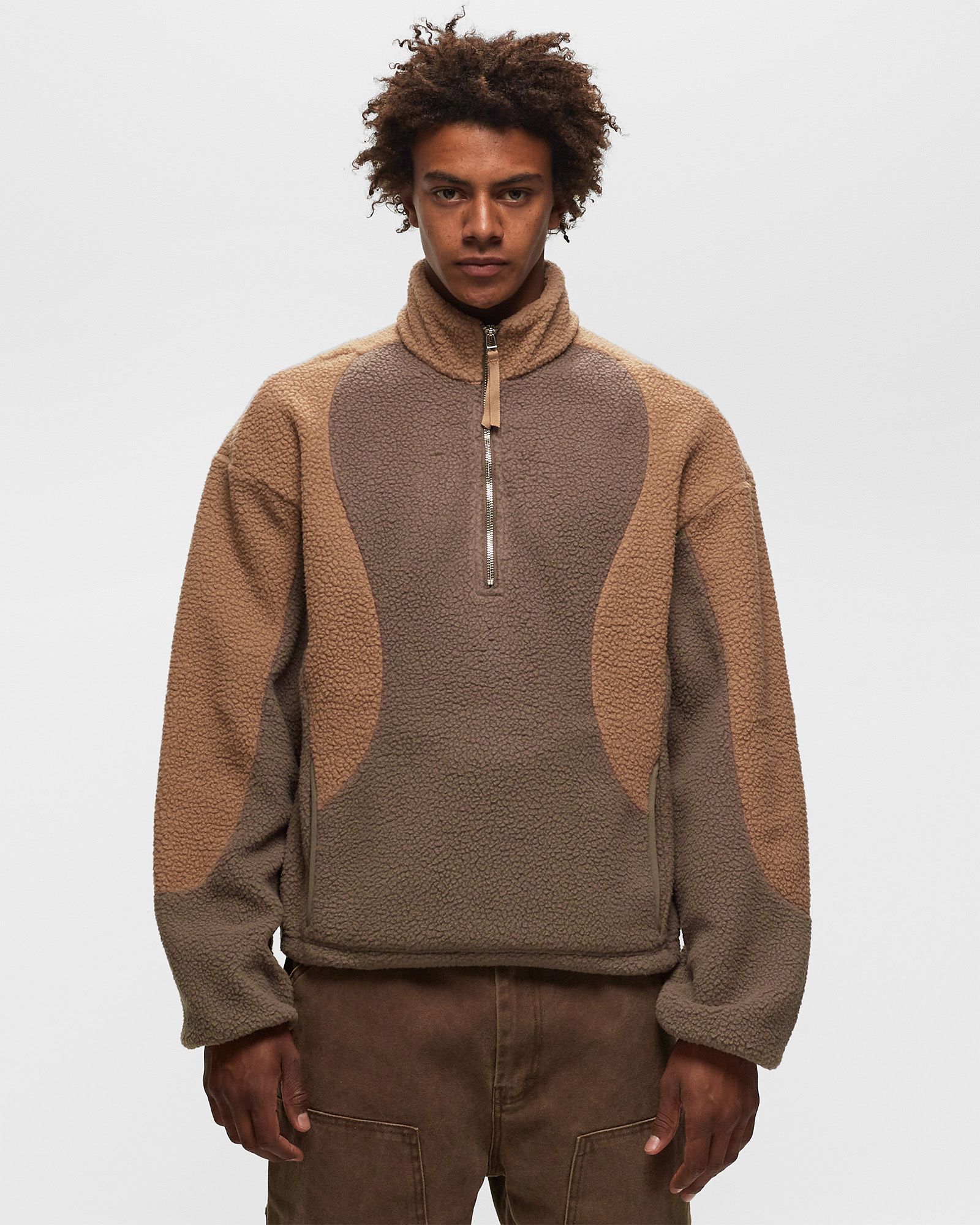 MODERN SHERPA HALF ZIP