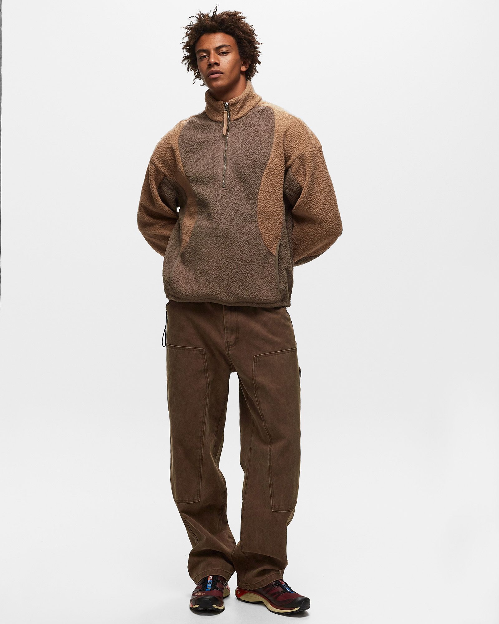 MODERN SHERPA HALF ZIP