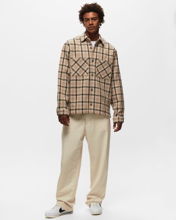 BOUCLÉ PLAID SHIRT