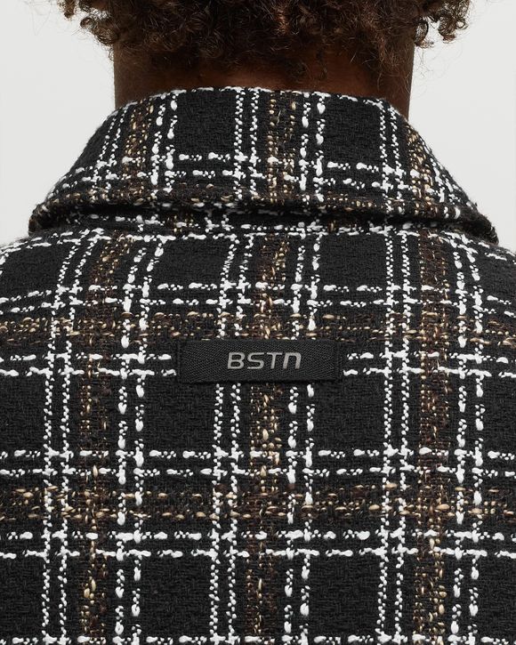 BOUCLÉ PLAID SHIRT