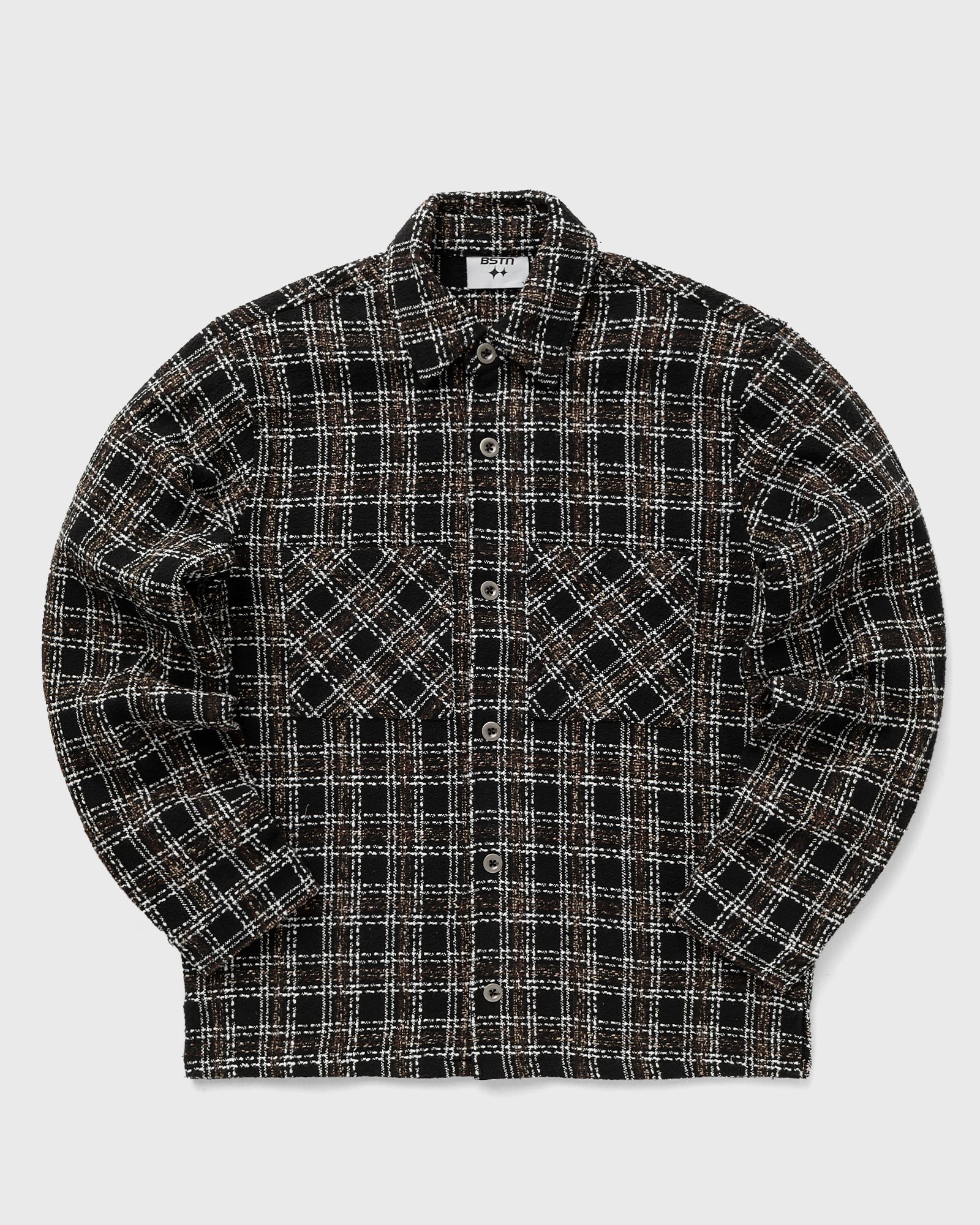 BOUCLÉ PLAID SHIRT