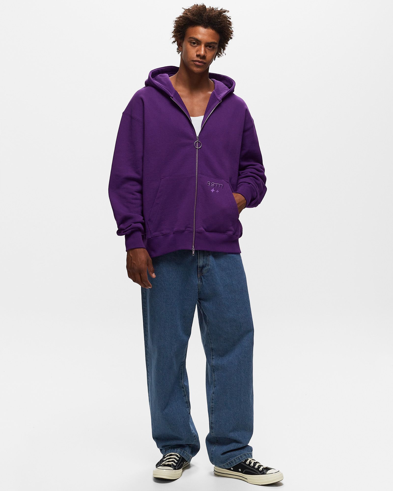 OVERSIZED HEAVYWEIGHT ZIP HOODY