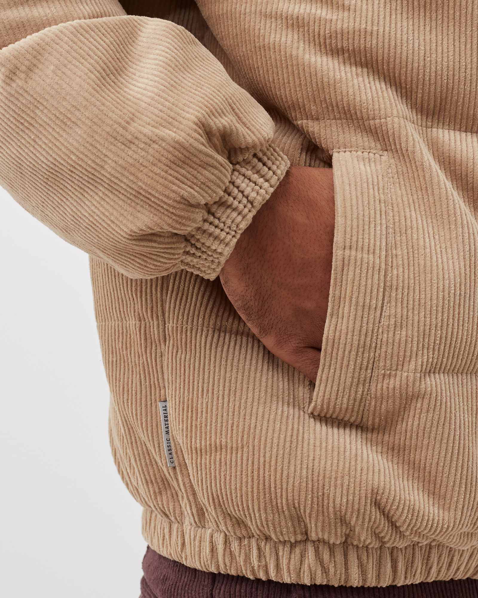 Classic Material Corduroy Puffer Jacket