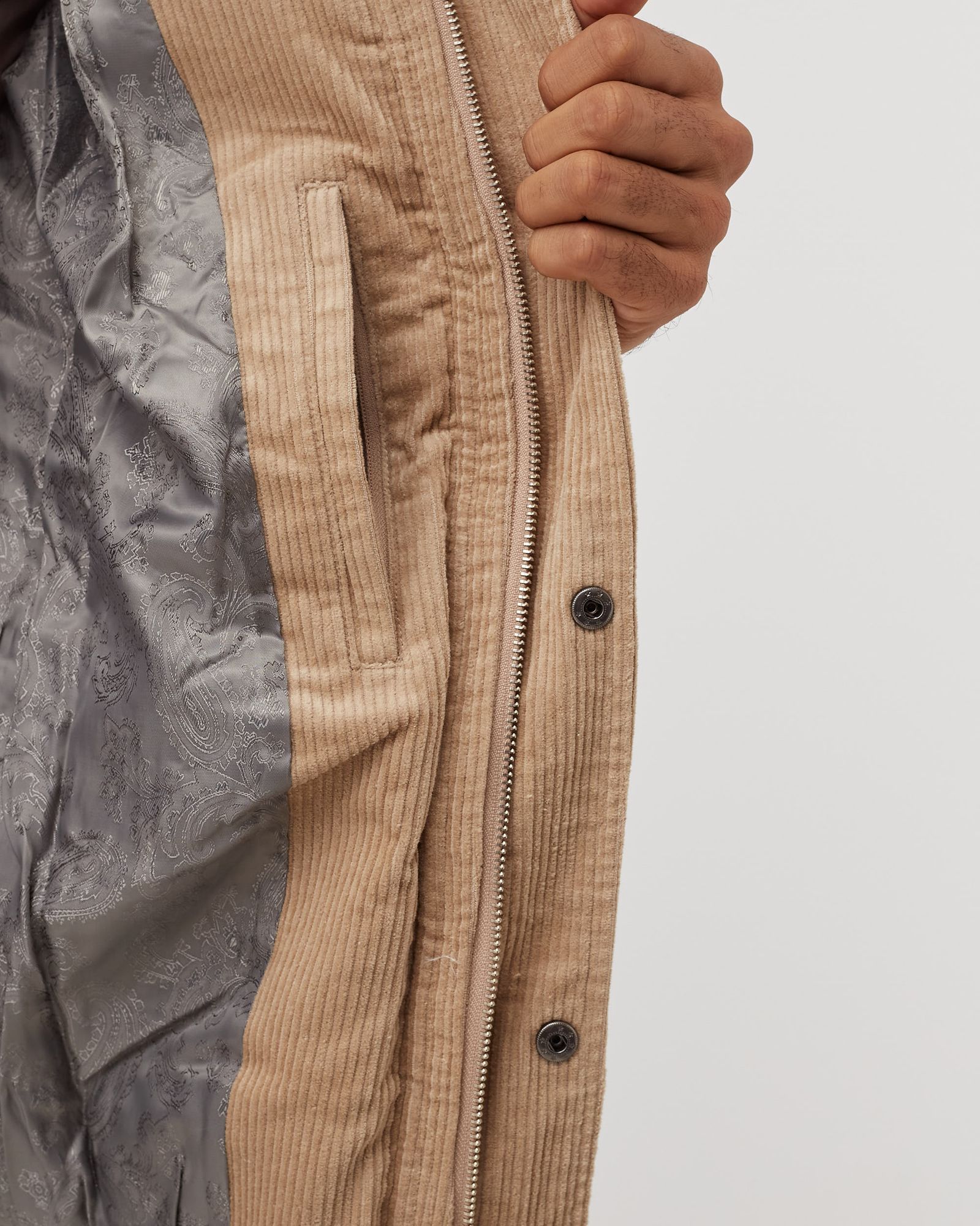 Classic Material Corduroy Puffer Jacket