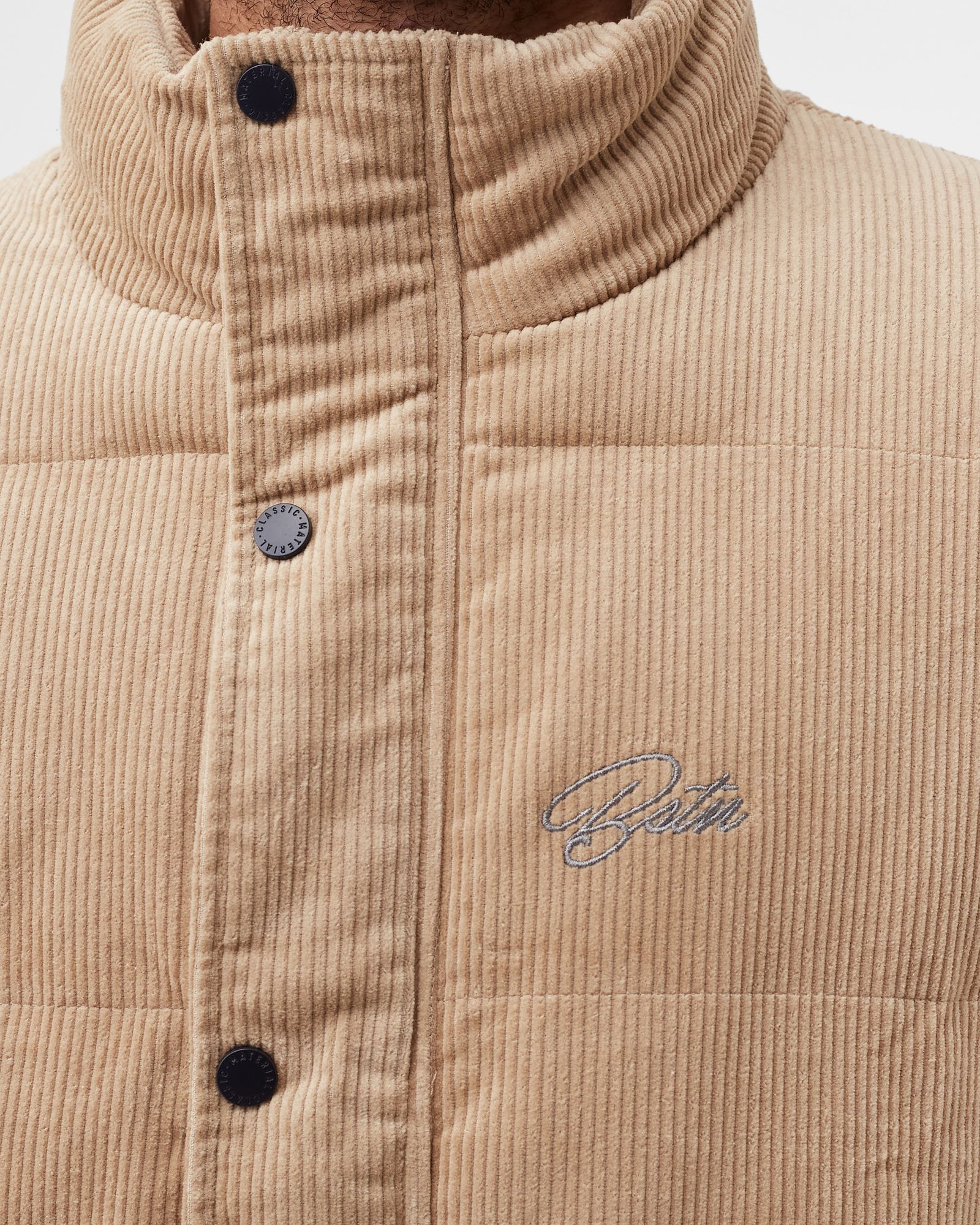Classic Material Corduroy Puffer Jacket