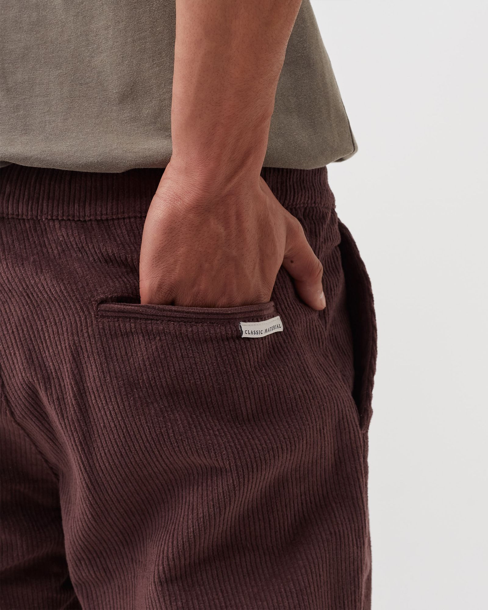 Classic Material Corduroy Chino Pants