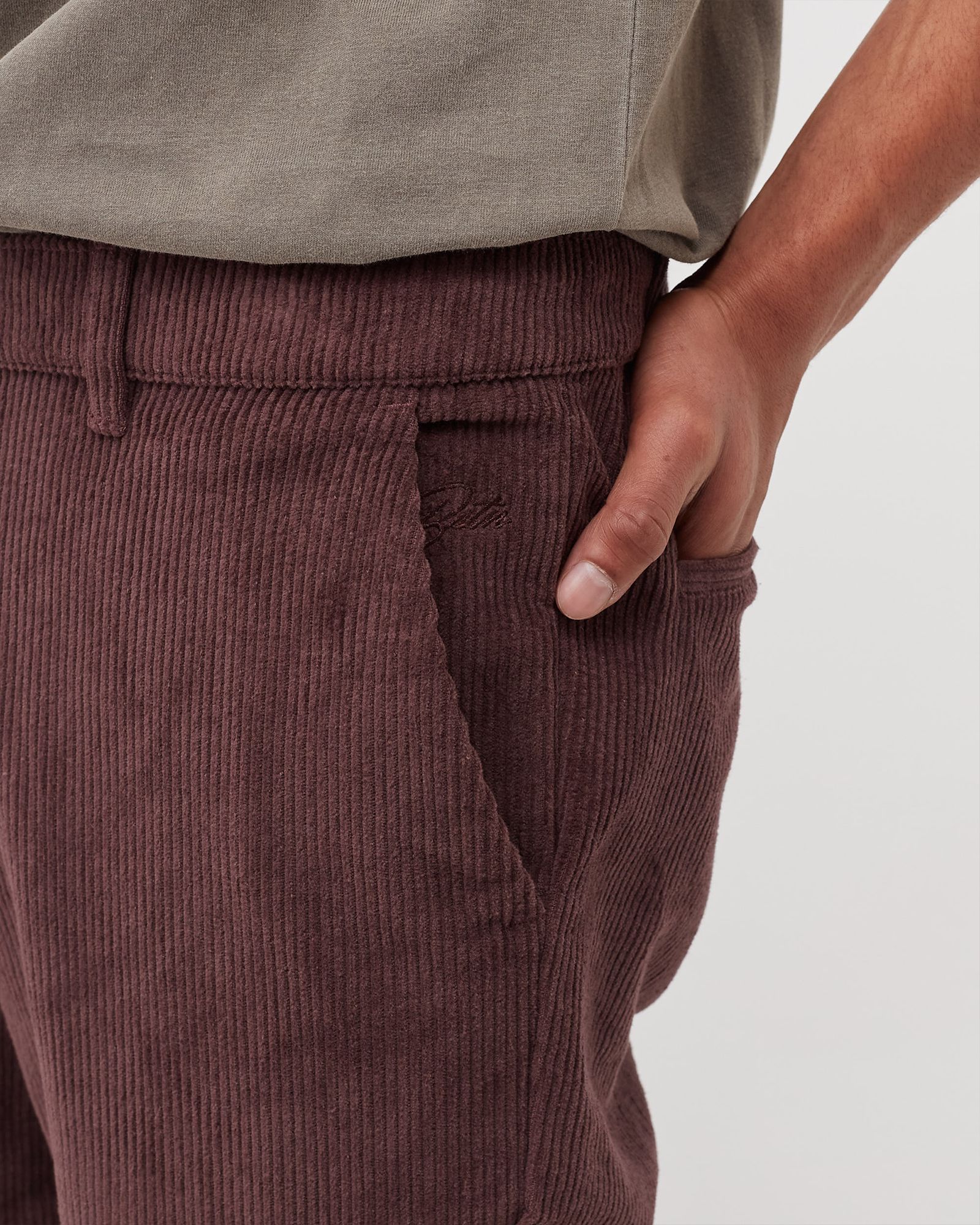 Classic Material Corduroy Chino Pants